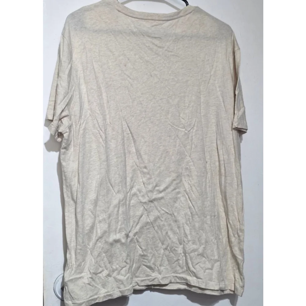 Men's Polo Ralph‎ Lauren V-Neck Tee M Beige